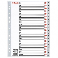 ESSELTE 100112 A4 (A-Z) 膠質分類索引