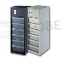 Globe L6 六層有鎖文件地櫃 6M  (金屬)