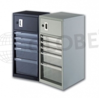 Globe L5 五層有鎖地櫃 3S+1M+1L  (金屬)