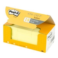 3M 656-18EP 報事貼® 經濟裝便條紙 (黃色)