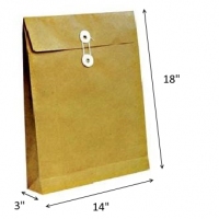 風琴雞眼封牛皮紙公文袋A3 14x18x3吋(50個裝)