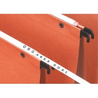 ESSELTE #21630 ORGAREX 50MM LATERAL FILE BASE A4 25'S