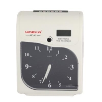 Nideka MD-40 雙色(六欄)電子打咭鐘