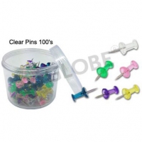 Globe 膠盒裝地圖釘(100粒裝)