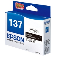 EPSON 137 C13T137180 Mono Inkjet K100/K200
