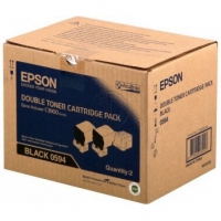 EPSON C13S050594 AL-C3900N/DN/CX37 Double Toner Cartridge (BK) - 12,000pgs