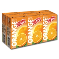 維他 橙汁6包裝 6X250ML