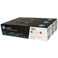 HP 126A CF341A TONER CYM TRI-PACK (5T)