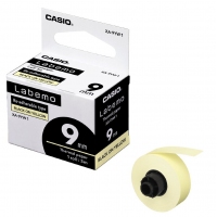 CASIO XA-9YW1 9MMX5M (黃底黑字) LABEMO TAPE ...