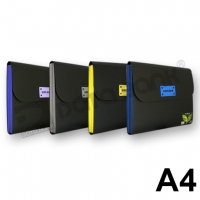 Data Bank LA4-12 草蓆紋風琴袋 A4