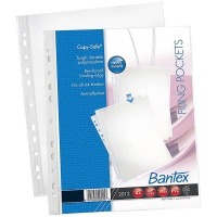 BANTEX 2012 文件保護套 磨砂面 A4 100'S (0.13MM 特厚)