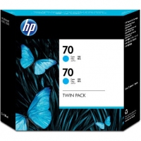 HP 70 CB343A INK CYAN TWIN (UK)