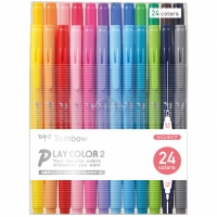 Tombow GCB-012 Play Color 水筆(24色裝)