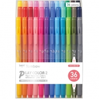Tombow GCB-013 Play Color 水筆(36色裝)