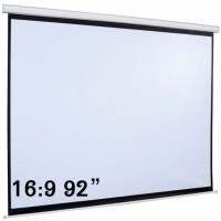 92吋 16:9 電動投影屏幕