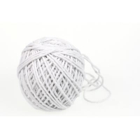 #403 白色棉繩球 (4OZ/粗)