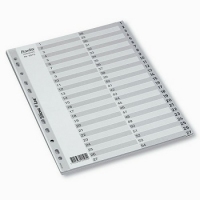 BANTEX 6215 A4 膠質數目索引分類 1-54