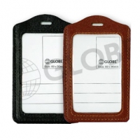 Globe GPN609 優質仿皮直証件牌 70x100mm 50's 【凈牌】