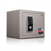 Deli 4061 防盜電子密碼夾萬保險箱(棕色/W350 x D340 x H...