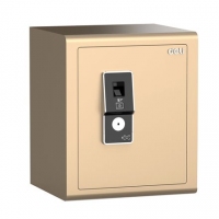Deli 4022 指紋鎖香檳金夾萬保險箱 (380Wx450Hx340Dmm