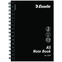 Esselte P570 A5 膠面線圈簿
