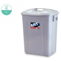 ART 416 方型連揭蓋垃圾桶 (42L)