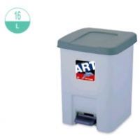 ART 418 長方型連腳踏垃圾桶 (16L)