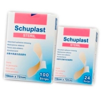 Schuplast 彈性布質 藥水膠布 100'S
